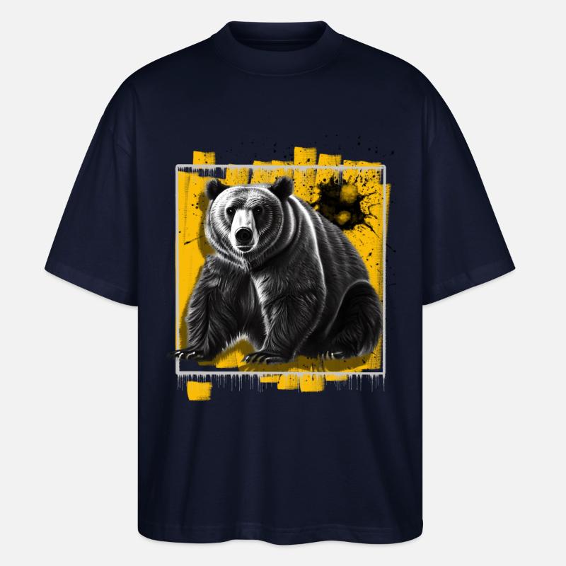 Bär - Stanley/Stella Oversized Unisex Bio T-Shirt Blaster 2.0 - Navy
