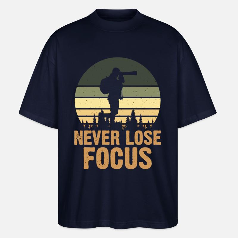 Fotograf - Stanley/Stella Oversized Unisex Bio T-Shirt Blaster 2.0 - Navy
