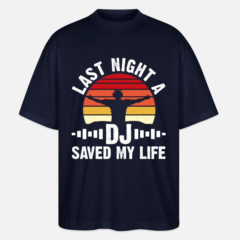 Dj - Stanley/Stella Oversized Unisex Bio T-Shirt Blaster 2.0 - Navy