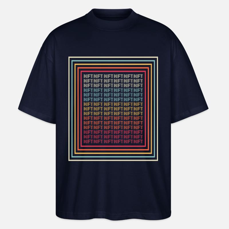 NFT - Stanley/Stella Oversized Unisex Bio T-Shirt Blaster 2.0 - Navy