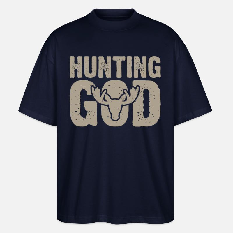 Chasseur - T-shirt bio Blaster 2.0 coupe oversize Stanley/Stella Unisexe - marine