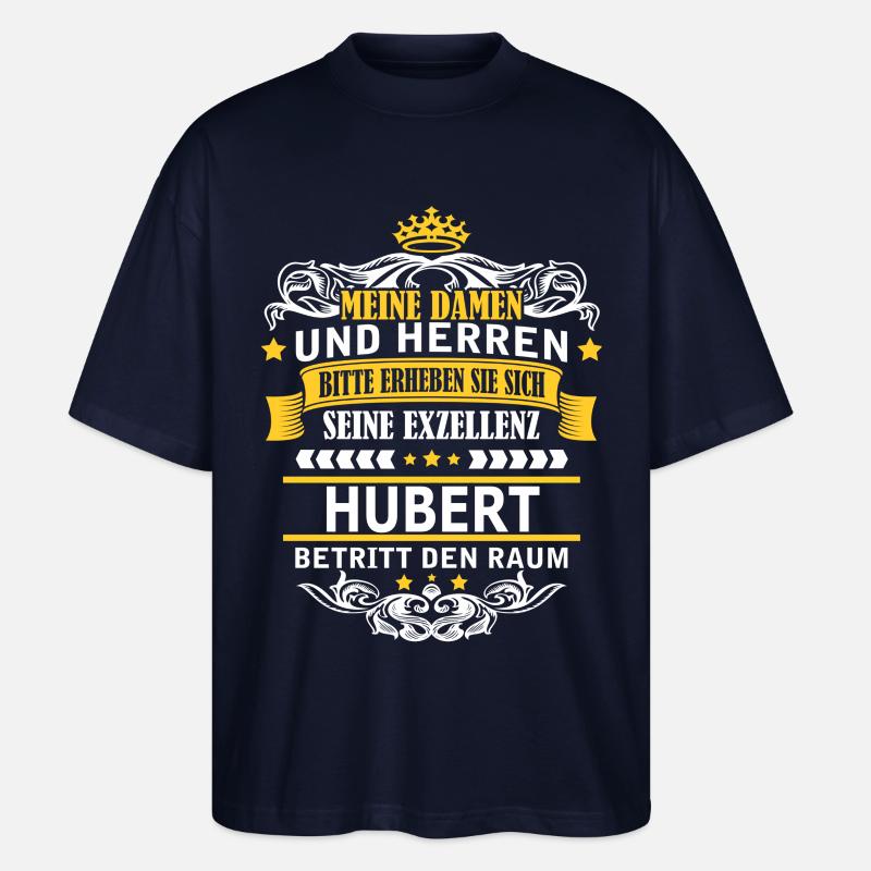 HUBERT - Stanley/Stella Oversized Unisex Bio T-Shirt Blaster 2.0 - Navy