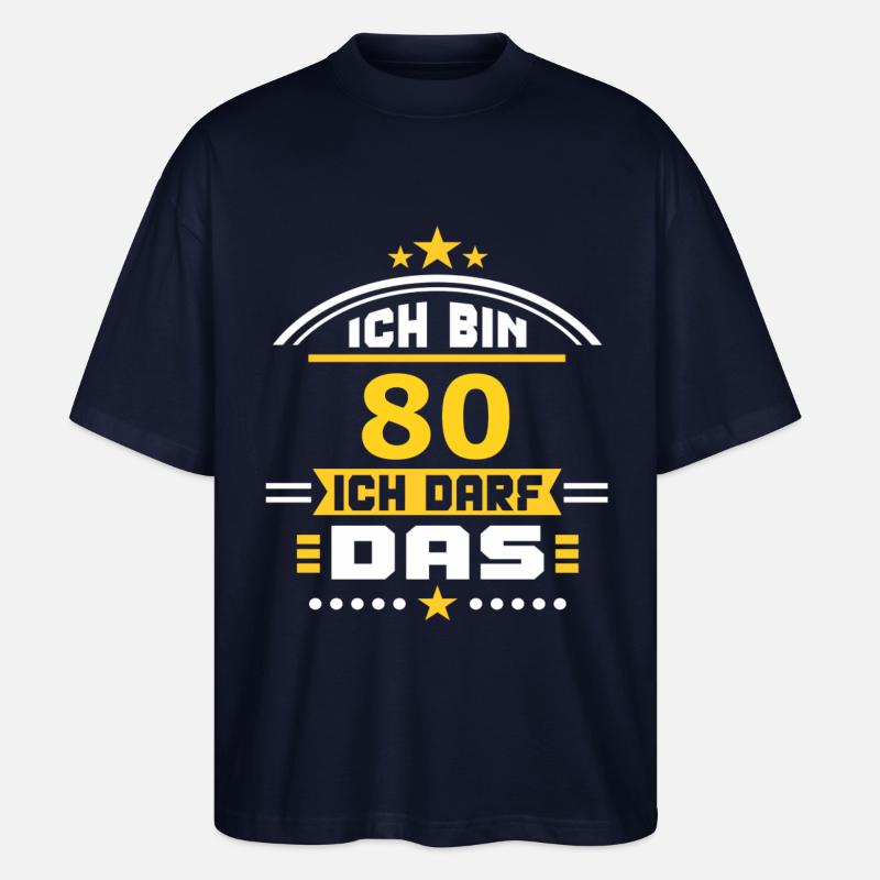 80 - Stanley/Stella Oversized Unisex Bio T-Shirt Blaster 2.0 - Navy