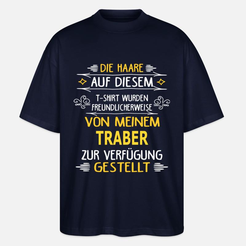 TRABER - Stanley/Stella Oversized Unisex Bio T-Shirt Blaster 2.0 - Navy