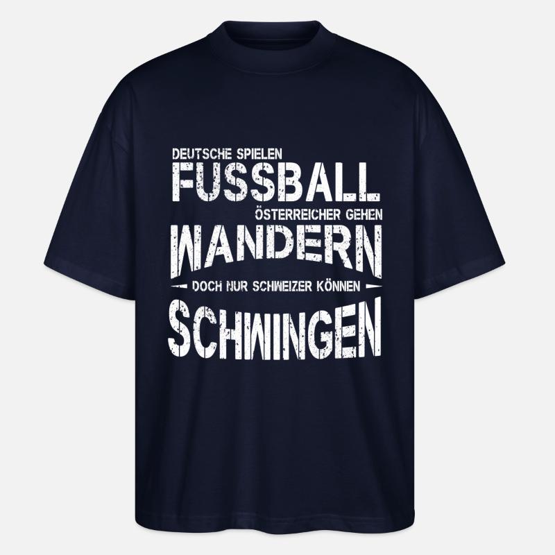 Schwingen - Stanley/Stella Oversized Unisex Bio T-Shirt Blaster 2.0 - Navy