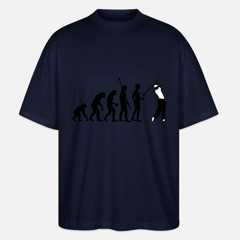 evolution_golf_b_2c - T-shirt bio Blaster 2.0 coupe oversize Stanley/Stella Unisexe - marine