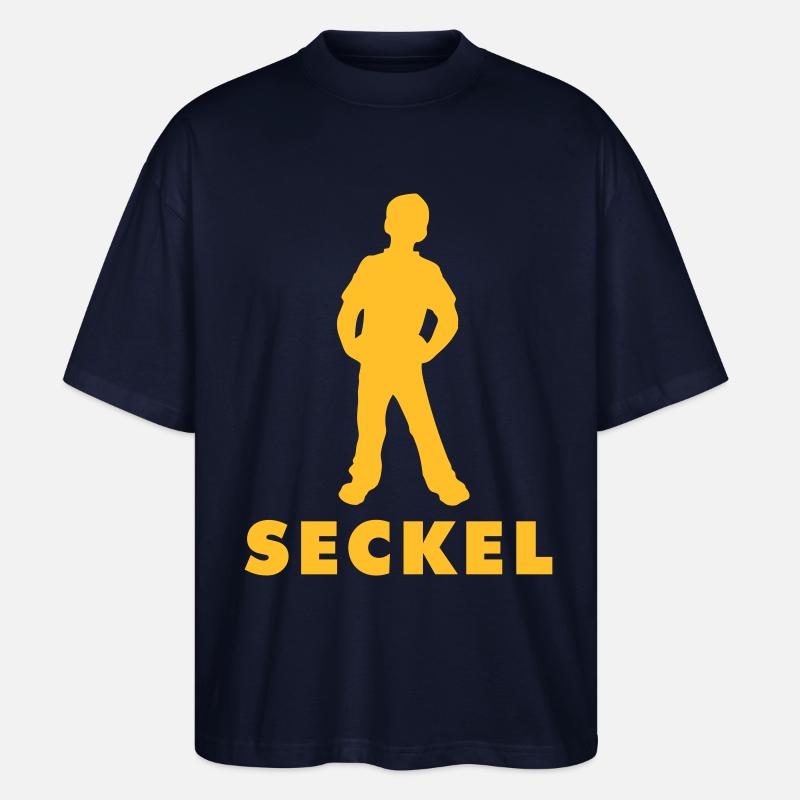 Pforzheimer Seckel - Stanley/Stella Oversized Unisex Bio T-Shirt Blaster 2.0 - Navy