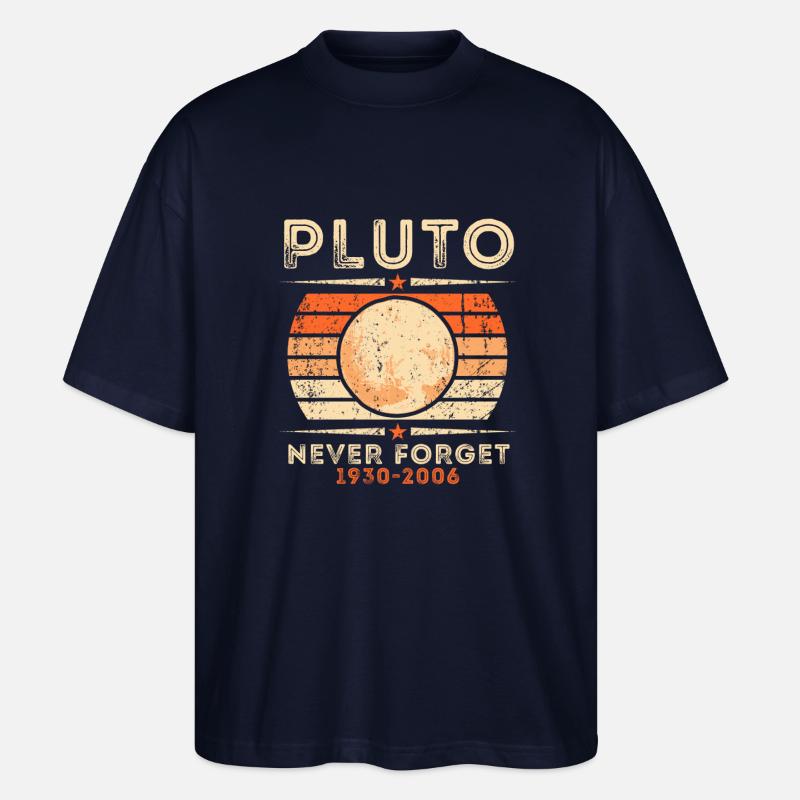 Pluto Retro Souvenirs - T-shirt bio Blaster 2.0 coupe oversize Stanley/Stella Unisexe - marine