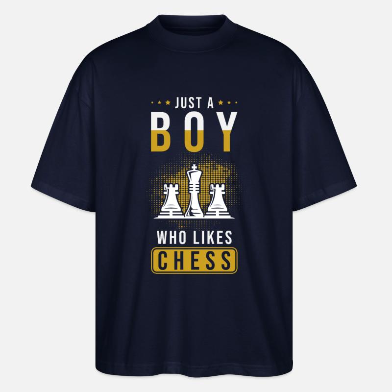 Schach - Stanley/Stella Oversized Unisex Bio T-Shirt Blaster 2.0 - Navy
