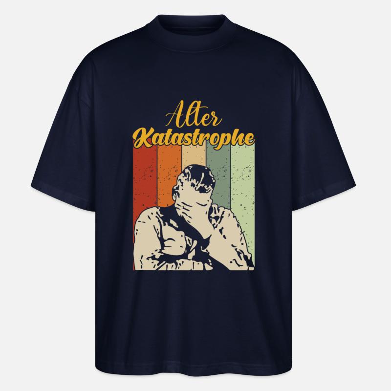 Alter Katastrophe - Stanley/Stella Oversized Unisex Bio T-Shirt Blaster 2.0 - Navy