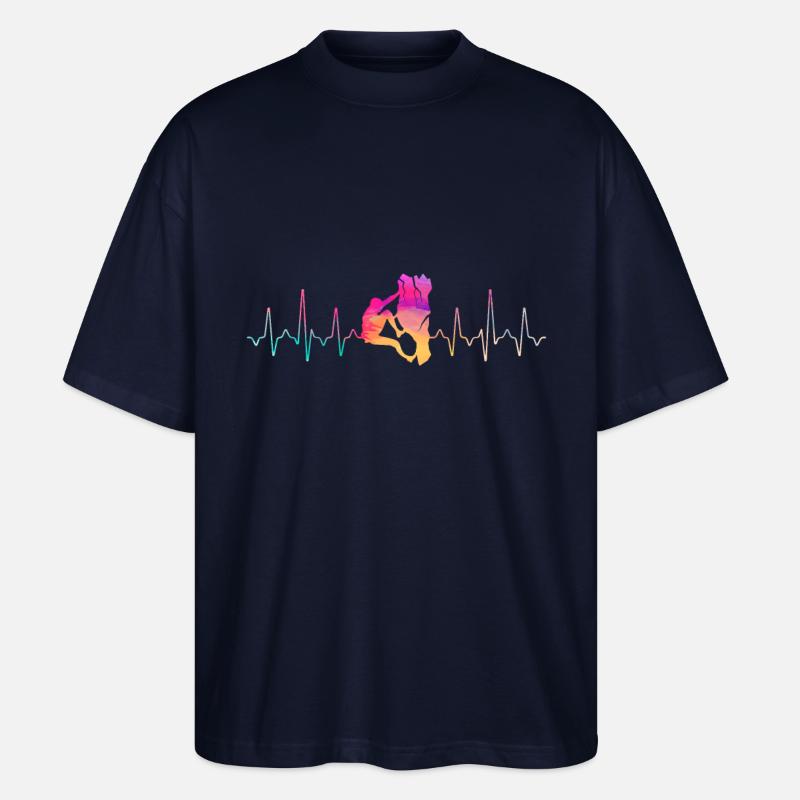 Klettern Outfit - Stanley/Stella Oversized Unisex Bio T-Shirt Blaster 2.0 - Navy