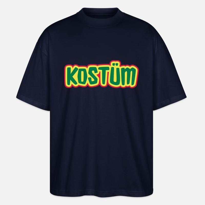Das perfekte Kostüm - Stanley/Stella Oversized Unisex Bio T-Shirt Blaster 2.0 - Navy