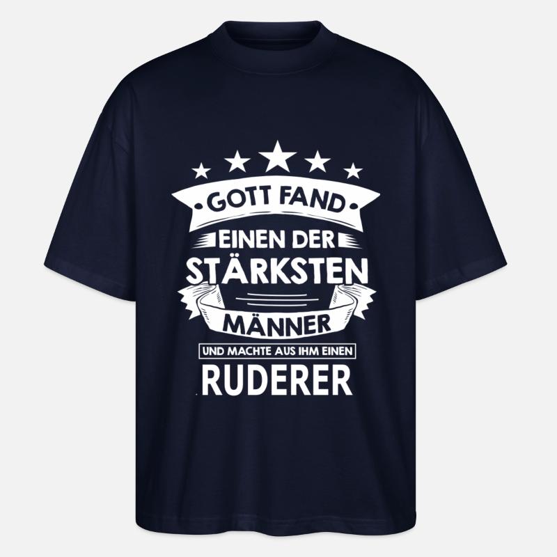 ruderer - Stanley/Stella Oversized Unisex Bio T-Shirt Blaster 2.0 - Navy