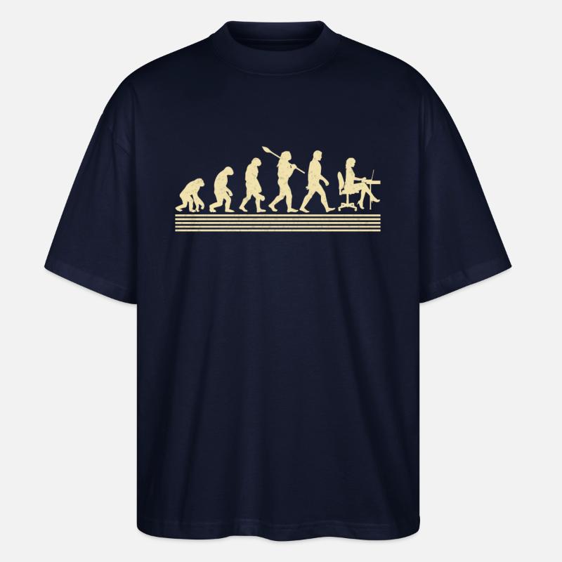 Buchhalter-evolution - Stanley/Stella Oversized Unisex Bio T-Shirt Blaster 2.0 - Navy