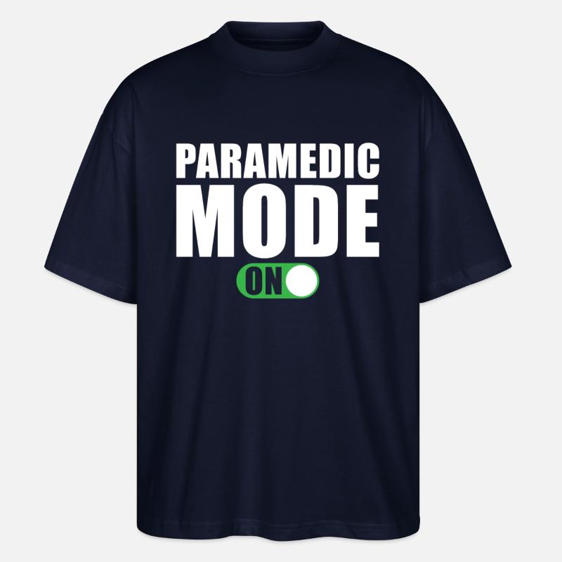 Mode paramédical activé - T-shirt bio Blaster 2.0 coupe oversize Stanley/Stella Unisexe - marine