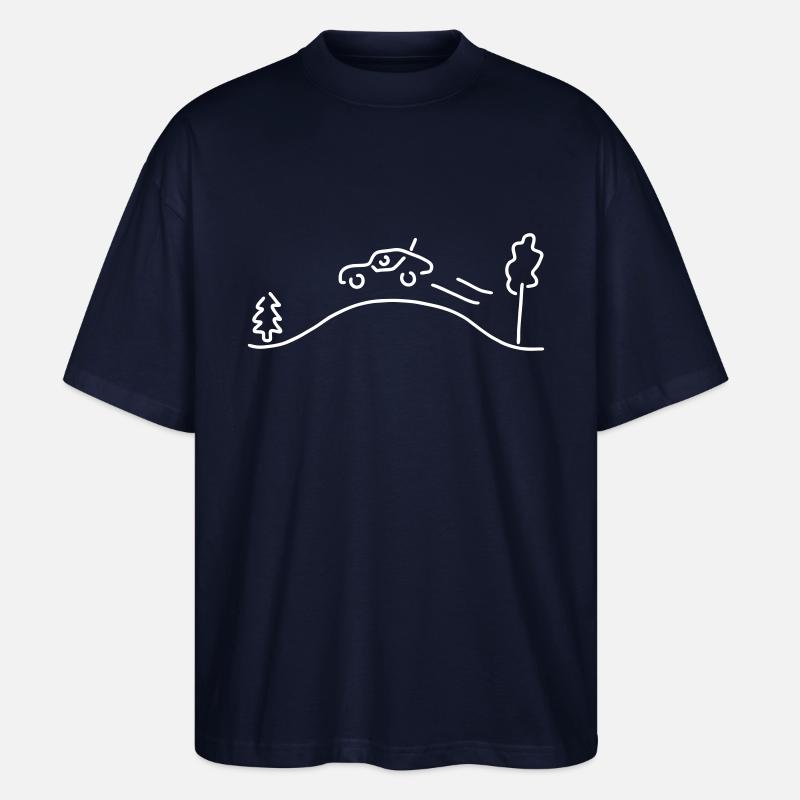 rallye-auto - Stanley/Stella Oversized Unisex Bio T-Shirt Blaster 2.0 - Navy