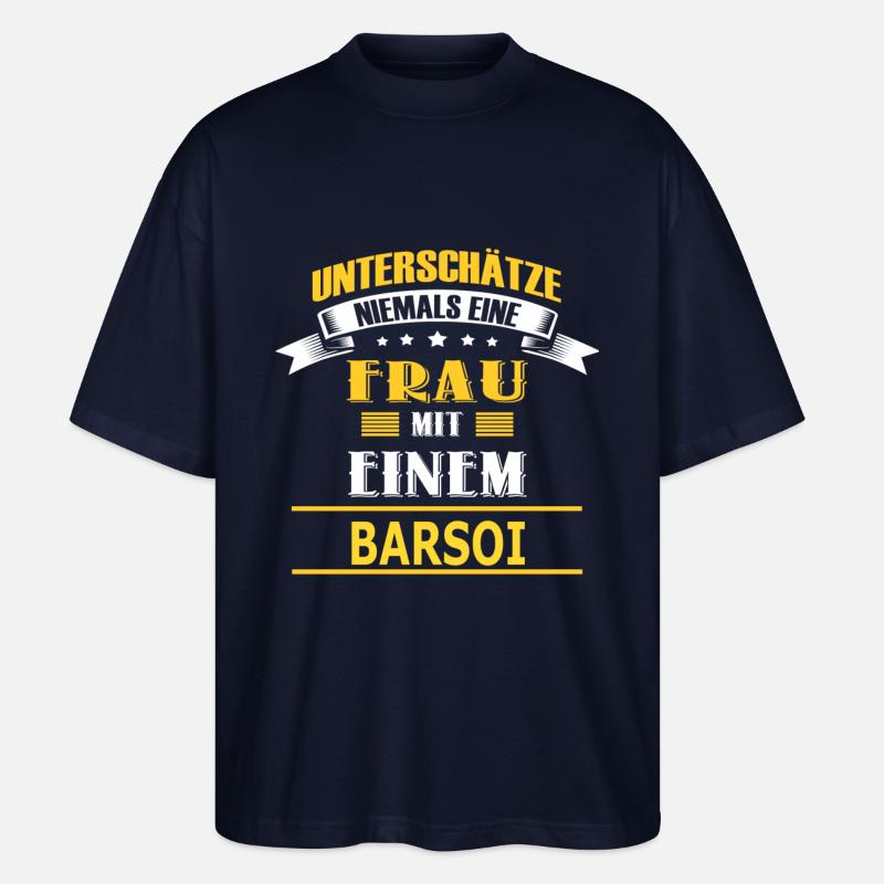 BARSOI - Stanley/Stella Oversized Unisex Bio T-Shirt Blaster 2.0 - Navy