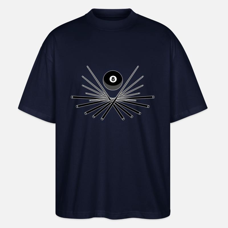 Billard Emblem 2 - T-shirt bio Blaster 2.0 coupe oversize Stanley/Stella Unisexe - marine