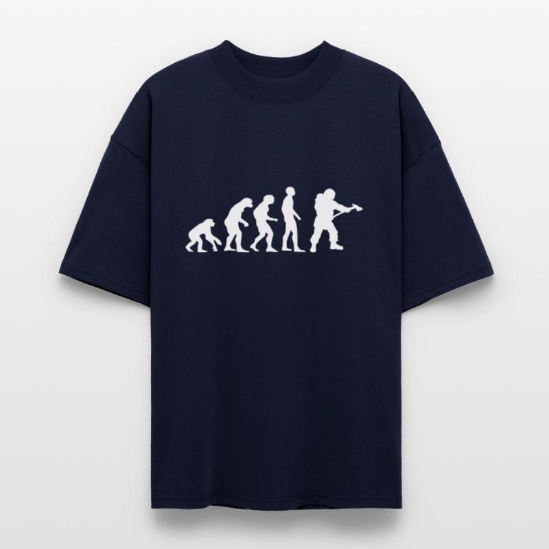 evolution pompier T-shirt bio Blaster 2.0 coupe oversize Stanley/Stella Unisexe