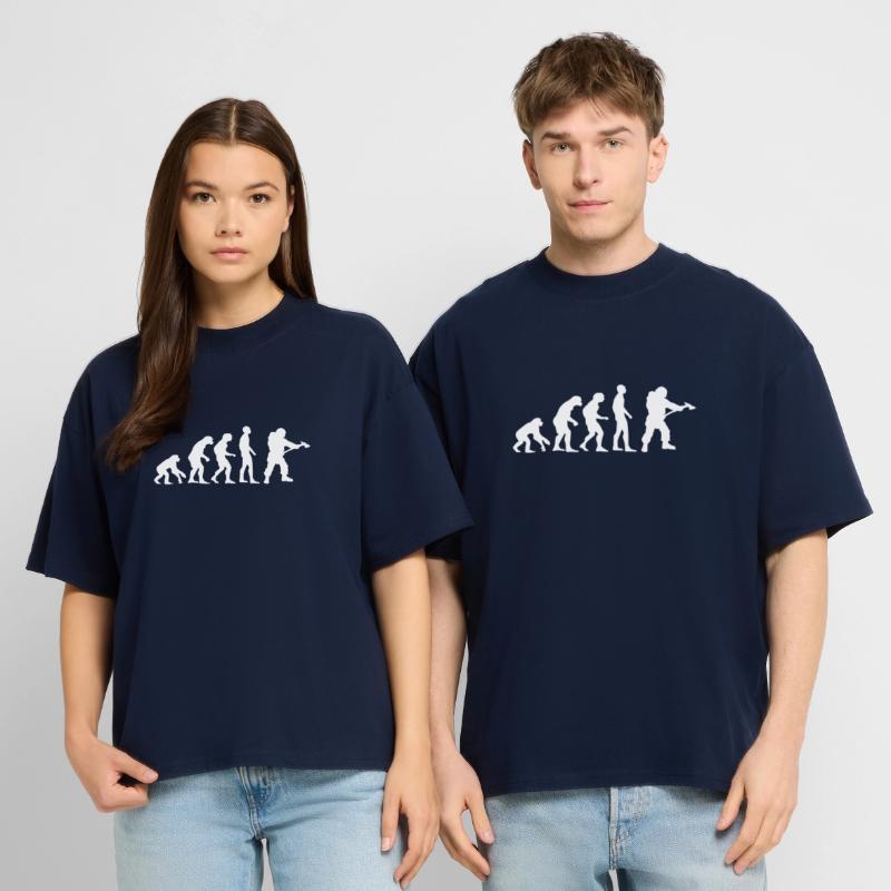 evolution pompier T-shirt bio Blaster 2.0 coupe oversize Stanley/Stella Unisexe