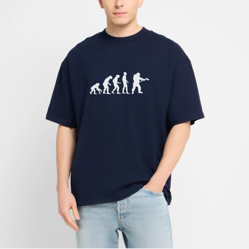 evolution pompier T-shirt bio Blaster 2.0 coupe oversize Stanley/Stella Unisexe