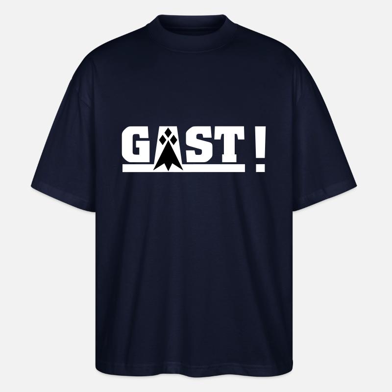 GAST! - Stanley/Stella Oversized Unisex Bio T-Shirt Blaster 2.0 - Navy
