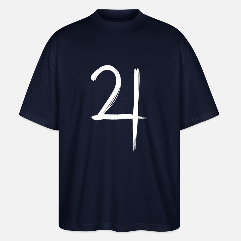 Symbole d’astrologie de Jupiter - T-shirt bio Blaster 2.0 coupe oversize Stanley/Stella Unisexe - marine