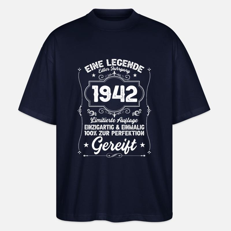 1942 - Stanley/Stella Oversized Unisex Bio T-Shirt Blaster 2.0 - Navy