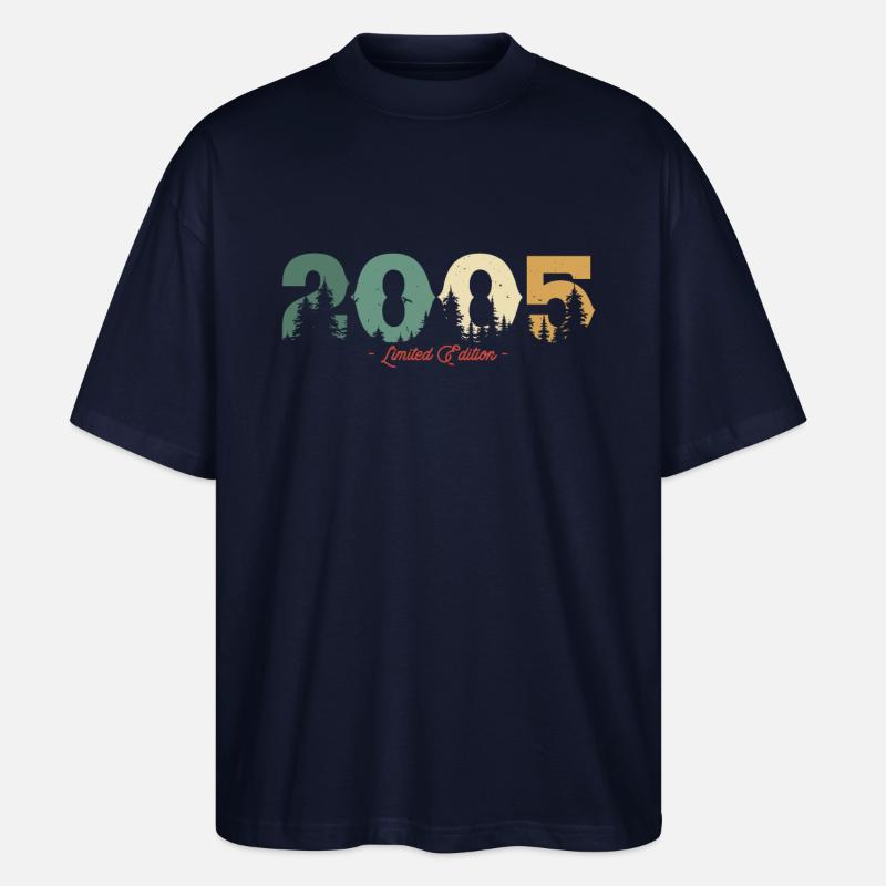 2005 limitierte Auflage - Stanley/Stella Oversized Unisex Bio T-Shirt Blaster 2.0 - Navy