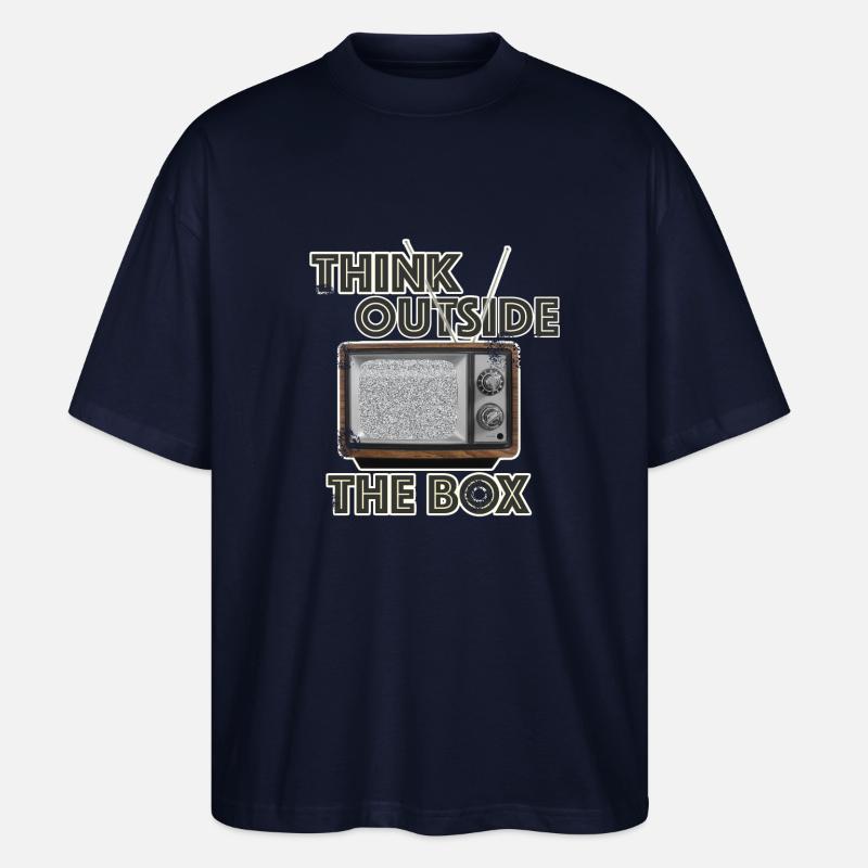 Think! - Stanley/Stella Oversized Unisex Bio T-Shirt Blaster 2.0 - Navy
