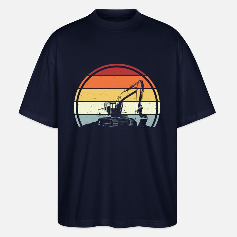 Bagger - Stanley/Stella Oversized Unisex Bio T-Shirt Blaster 2.0 - Navy