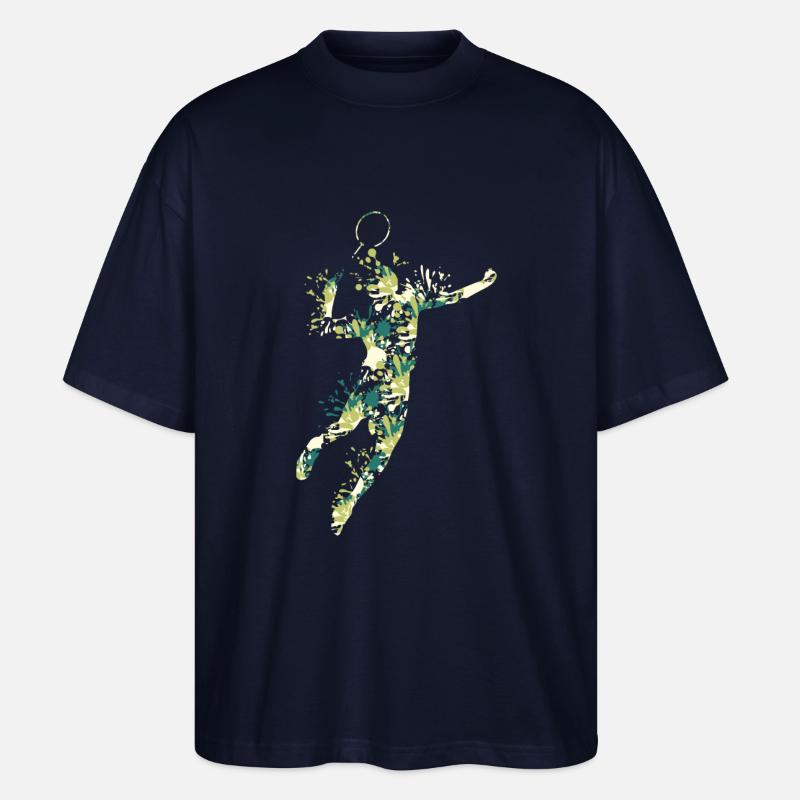 Badminton - Stanley/Stella Oversized Unisex Bio T-Shirt Blaster 2.0 - Navy