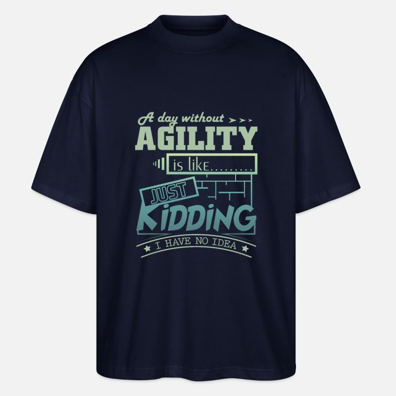 Agility - Stanley/Stella Oversized Unisex Bio T-Shirt Blaster 2.0 - Navy
