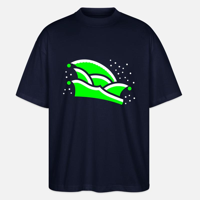 Narrekapp e 2C - Stanley/Stella Oversized Unisex Bio T-Shirt Blaster 2.0 - Navy