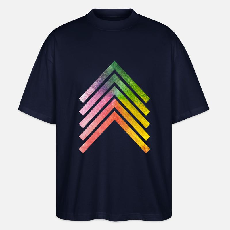 Arrow V1 - Stanley/Stella Oversized Unisex Bio T-Shirt Blaster 2.0 - Navy
