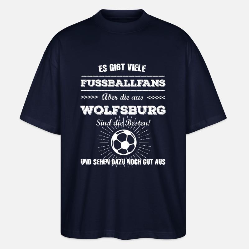 Wolfsburg - Stanley/Stella Oversized Unisex Bio T-Shirt Blaster 2.0 - Navy