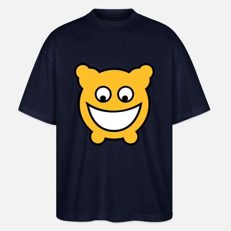 Gloomy ist glücklich! - Stanley/Stella Oversized Unisex Bio T-Shirt Blaster 2.0 - Navy