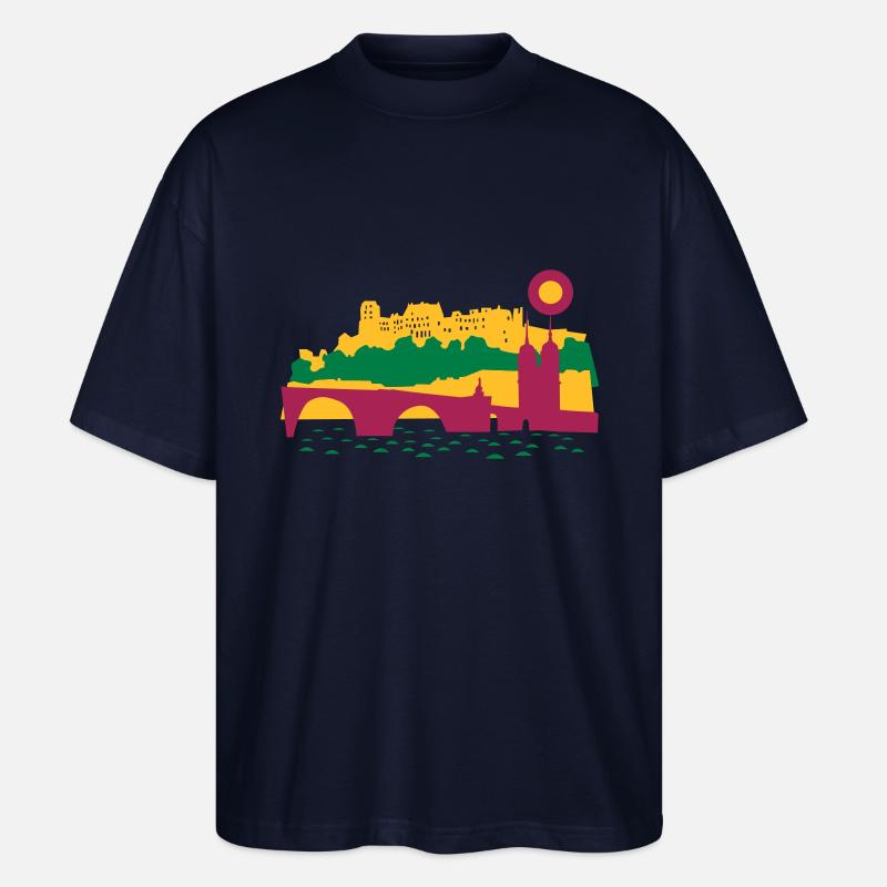 Heidelberg - Stanley/Stella Oversized Unisex Bio T-Shirt Blaster 2.0 - Navy