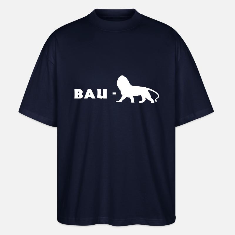 bauloewe - Stanley/Stella Oversized Unisex Bio T-Shirt Blaster 2.0 - Navy