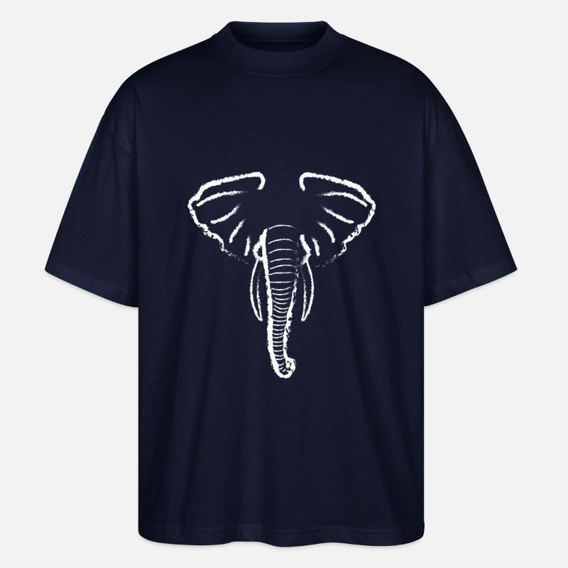 Elefant - Stanley/Stella Oversized Unisex Bio T-Shirt Blaster 2.0 - Navy