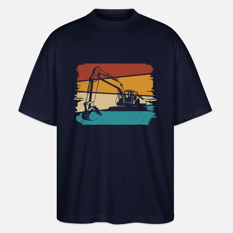 Bagger - Stanley/Stella Oversized Unisex Bio T-Shirt Blaster 2.0 - Navy