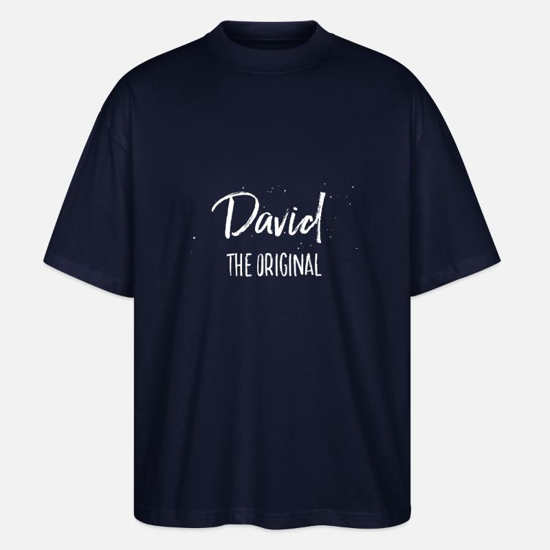David - Stanley/Stella Oversized Unisex Bio T-Shirt Blaster 2.0 - Navy