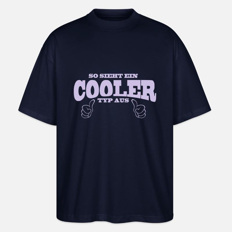 Cooler Typ - Stanley/Stella Oversized Unisex Bio T-Shirt Blaster 2.0 - Navy