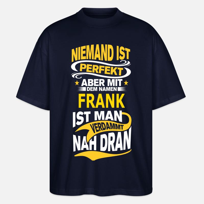 FRANK - Stanley/Stella Oversized Unisex Bio T-Shirt Blaster 2.0 - Navy