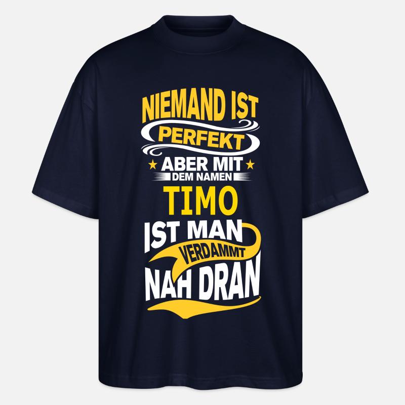 TIMO - Stanley/Stella Oversized Unisex Bio T-Shirt Blaster 2.0 - Navy