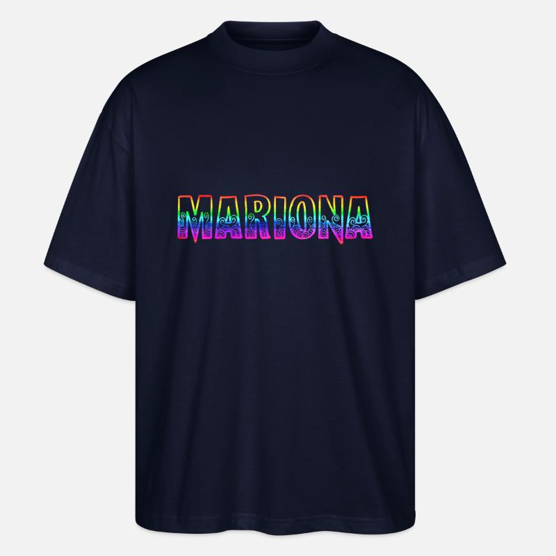 mariona rs regenbogen - Stanley/Stella Oversized Unisex Bio T-Shirt Blaster 2.0 - Navy
