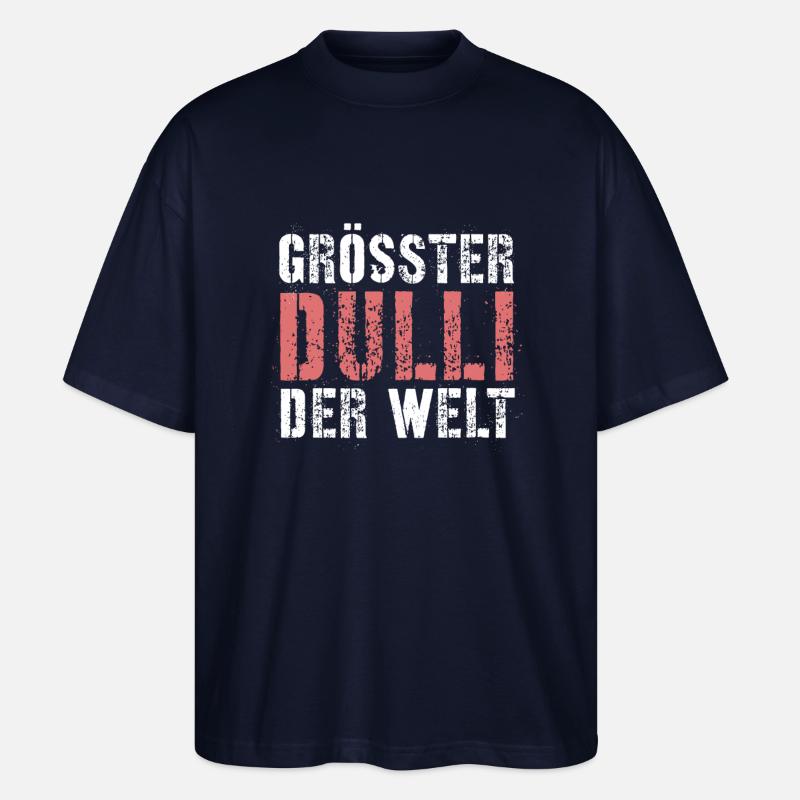 Dulli - Stanley/Stella Oversized Unisex Bio T-Shirt Blaster 2.0 - Navy