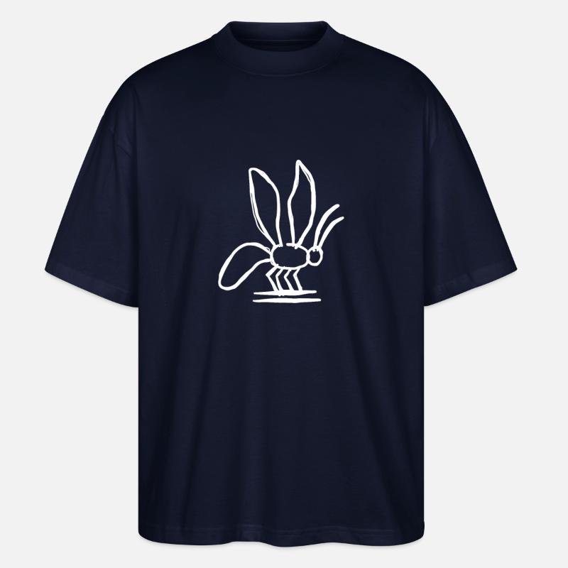 Egypte Ancient Symbol Bit - T-shirt bio Blaster 2.0 coupe oversize Stanley/Stella Unisexe - marine