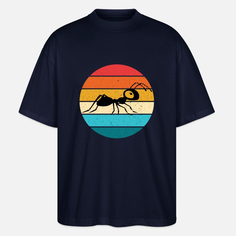 Ameise - Stanley/Stella Oversized Unisex Bio T-Shirt Blaster 2.0 - Navy