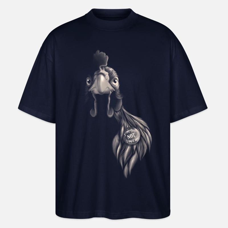 Someone NOT something - T-shirt bio Blaster 2.0 coupe oversize Stanley/Stella Unisexe - marine